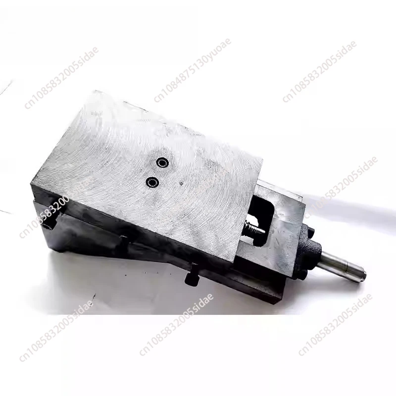 Cast iron vertical right angle tooling L-type screw dovetail groove sliding table Manual lifting table Scale bearing carriage