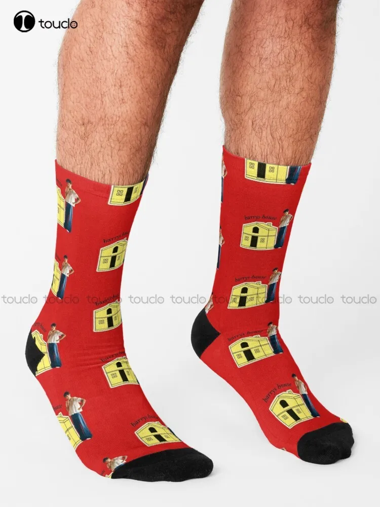 Harrys House Socks Harrys House Youth Socks 360° Digital Print High Quality Cute Elegant Lovely Kawaii Cartoon Sweet Cotton Sock