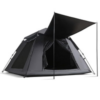 3-4 Person Family Camping Tent Portable Waterproof Windproof Fully Automatic Tent