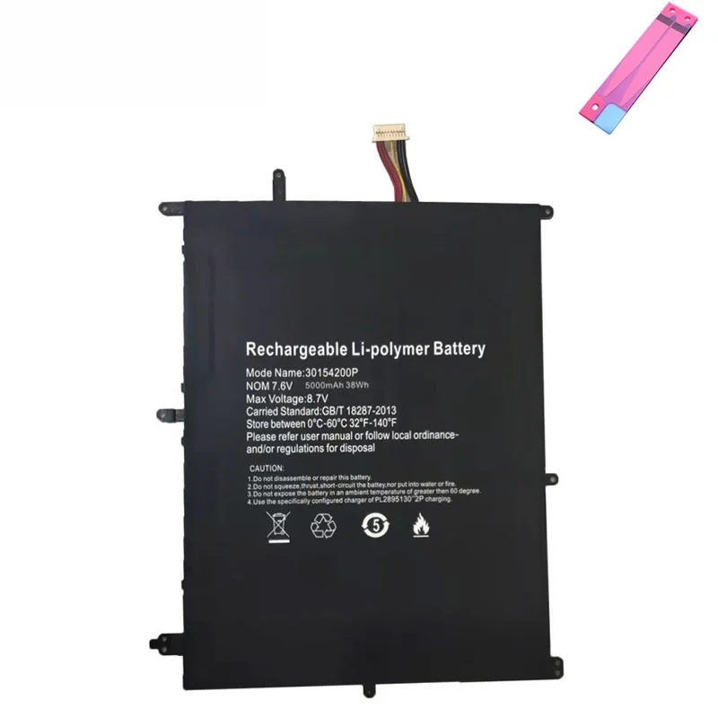 

New New Notebook Laptop Battery Jumper EZBook X4 BBEN N14W TH140A AK14 EXO Smart E17 HW-3487265 5000mAh 38Wh 7.6V With 7-wire