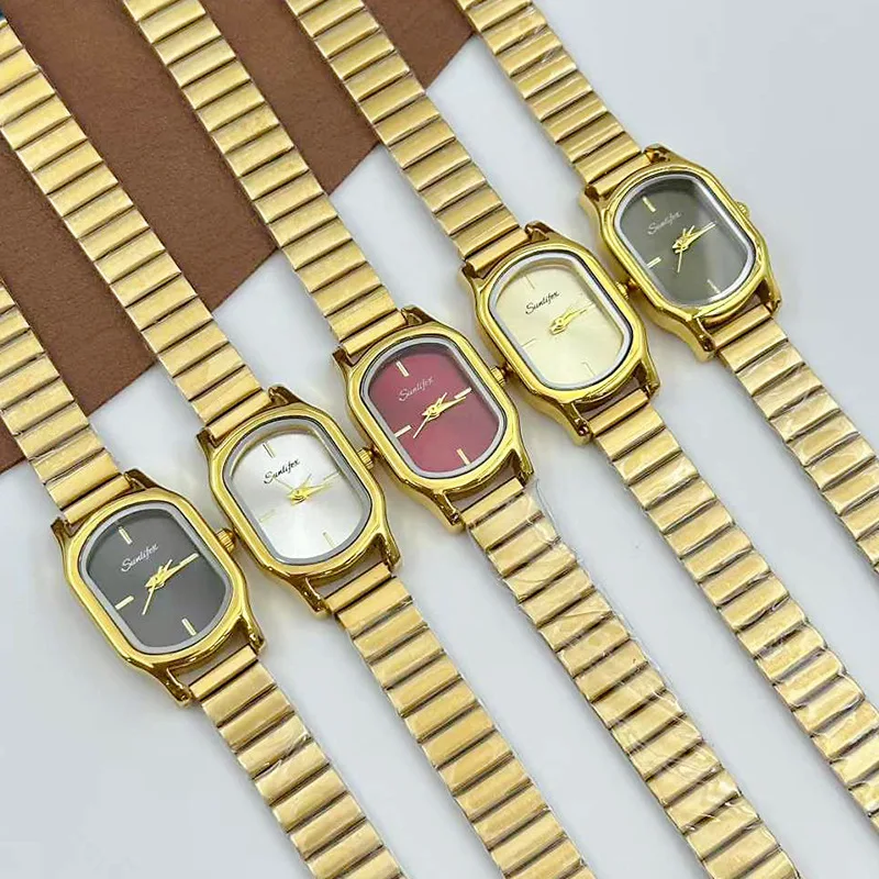 

Elegant women's watches New women's simple strap light luxury fashion quartz watches Women's stainless steel watches