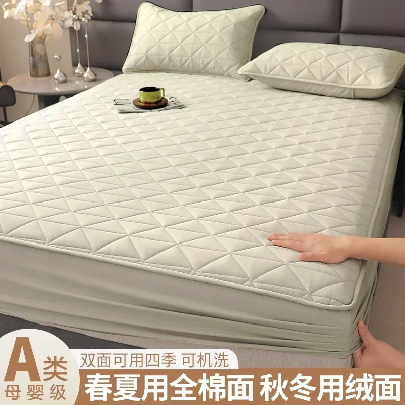 

Padded mattress, thickened mattress protective cover, winter velvet 2023 new model