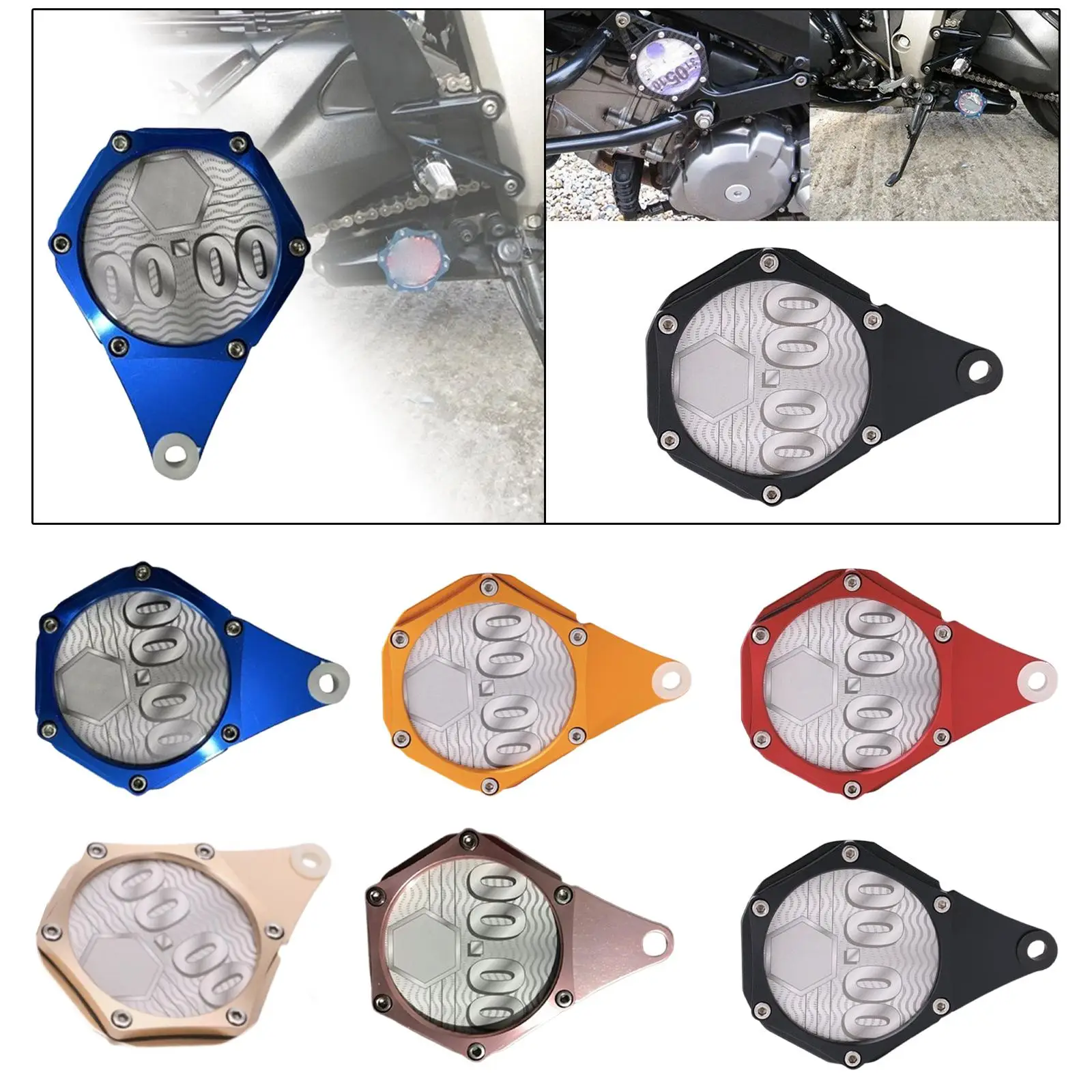 Motorcycle Tax Disc Holder Universal Replacement Reusable Waterproof Seal