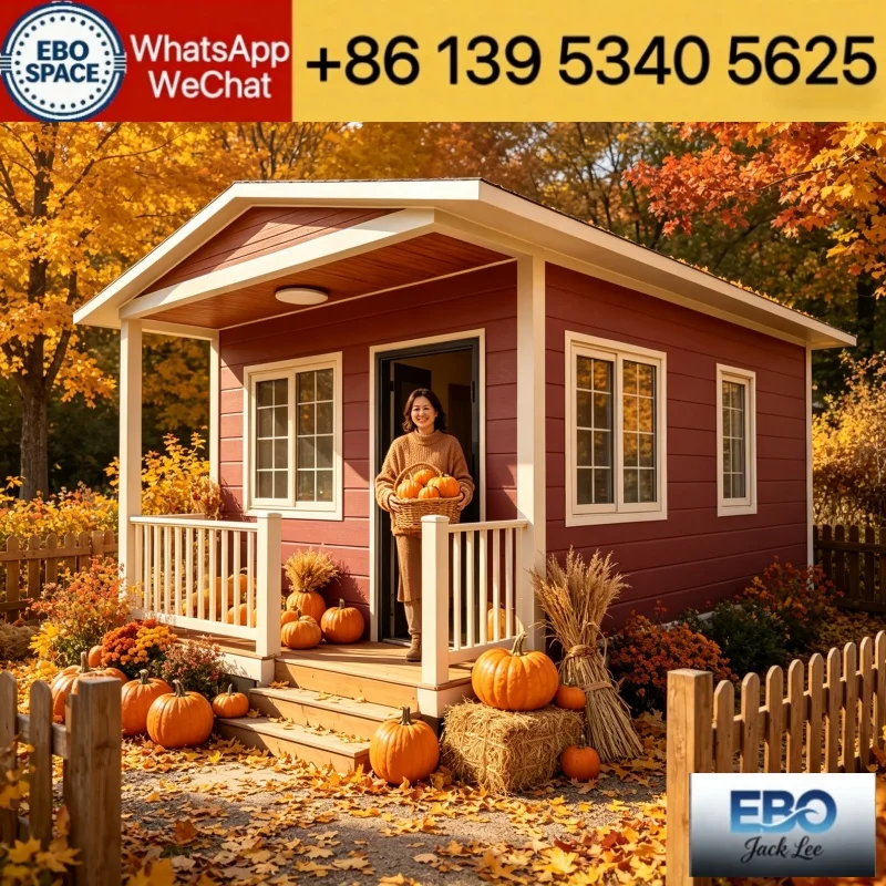 Quick Assembly Expandable Container Home Steel Frame Prefab House Living Kitchen Space For Office Homestay