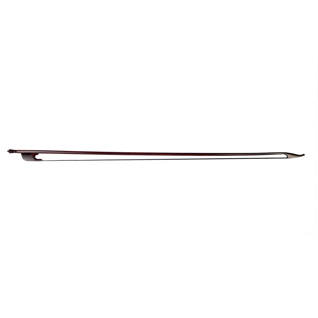 LOOK 4/4 Cello Bow Snakewood Bow Black Horsehair Round Stick Snakewood Frog Durable Use Professional Level Baroque Style