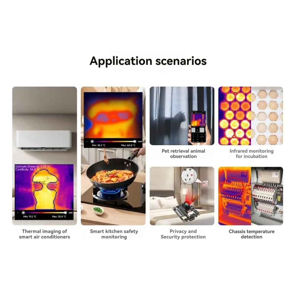 《Factory Direct》For Far-Infrared Thermal Imaging Sensor with SPI/ Interface 25 FPS 90° View Onboard MX1.25 10PIN 90°