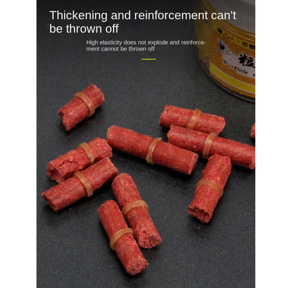 

Bloodworm Bait Red Fish Tackle Rubber Bands Artificial Portable Fishing Accessories Durable Practical Bloodworm Bait Granulator