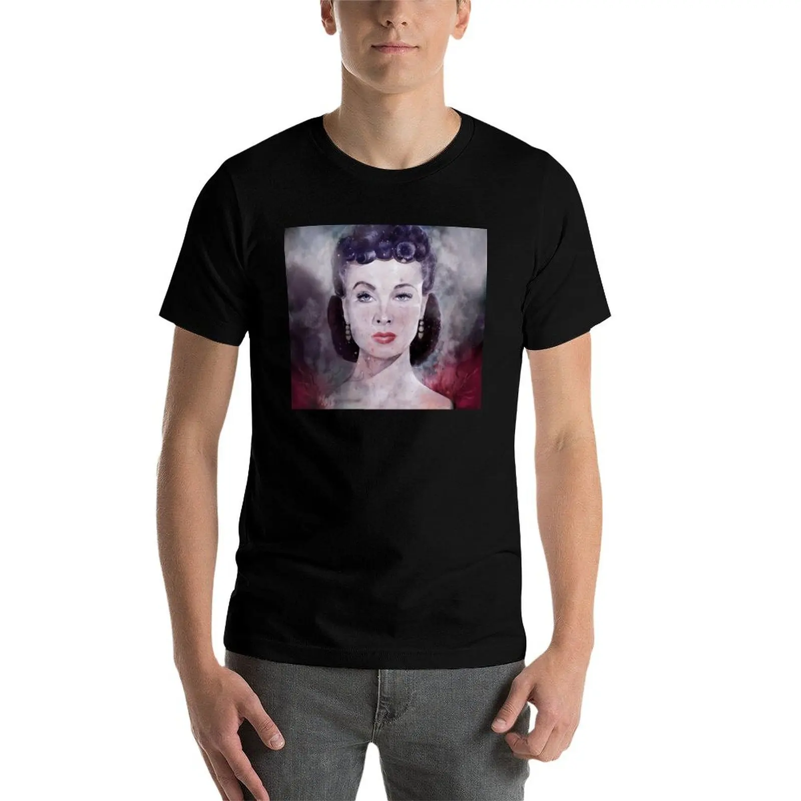

Scarlett O'Hara Watercolor Gone with the Wind T-Shirt man t shirts for men t shirts for man cotton man tshirt T-Shirt