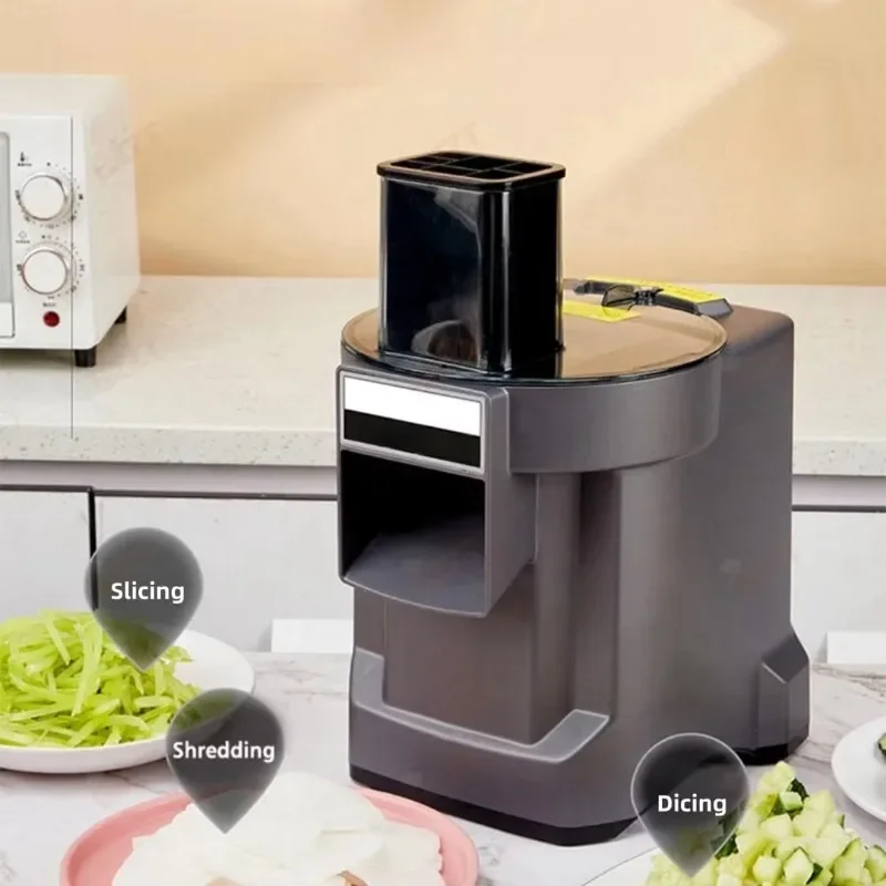 2026 Xiangyin Electric Multi Purpose Vegetable Chopper & Cutter Slicer Dicer Machine For Onion Potato Commercial Food Processor