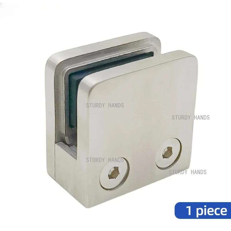 

Квадратный зажим для стекла из нержавеющей стали 45x45 мм, подходит для стеклянных перил, поручней и ограждений из стекла толщиной 6 мм и 8 мм.