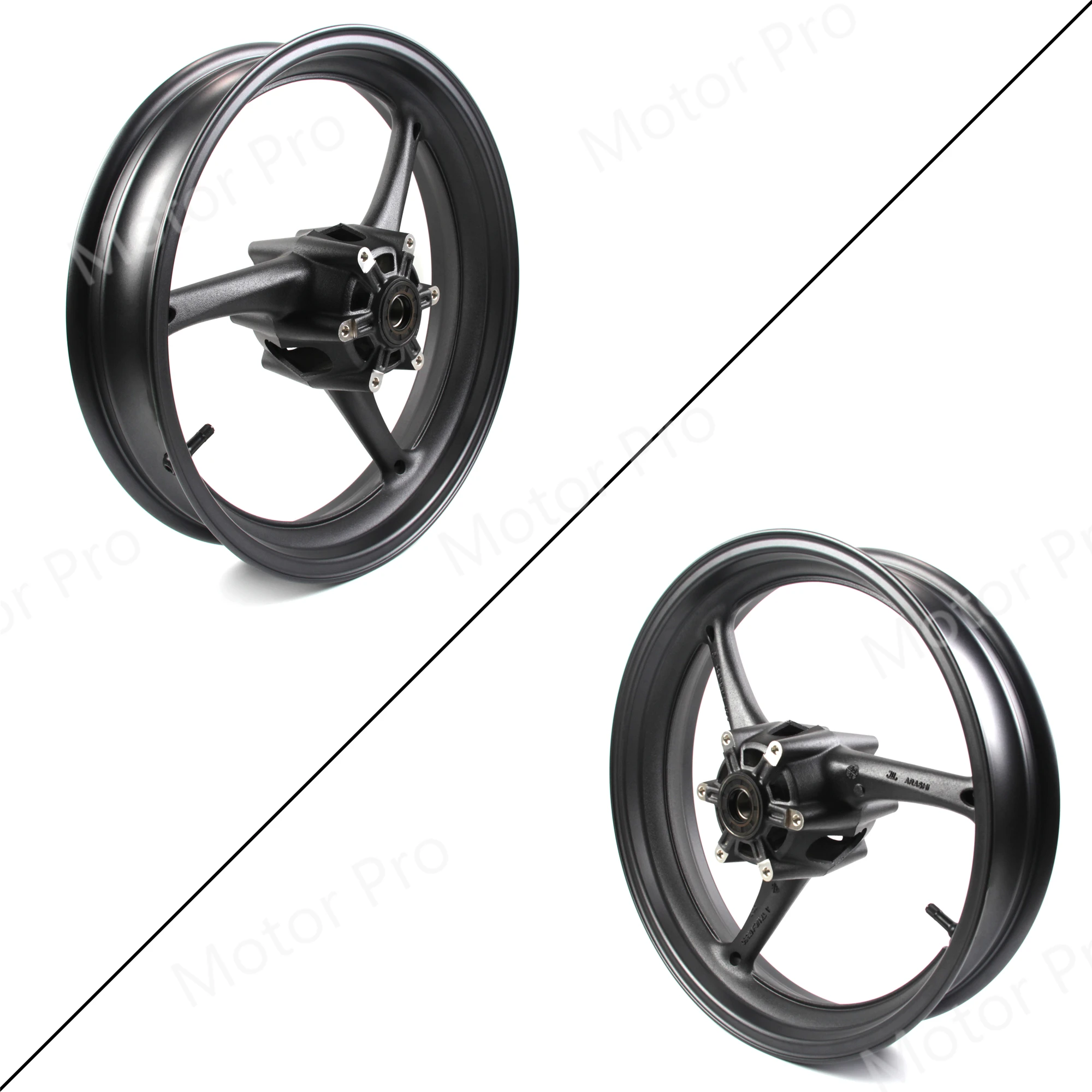 Front Wheel Rim and Brake Disc Disk Rotor Kit For Suzuki GSXR 600 750 2008 2009 2010 / GSX R GSX-R 1000 Motorcycle Accessories