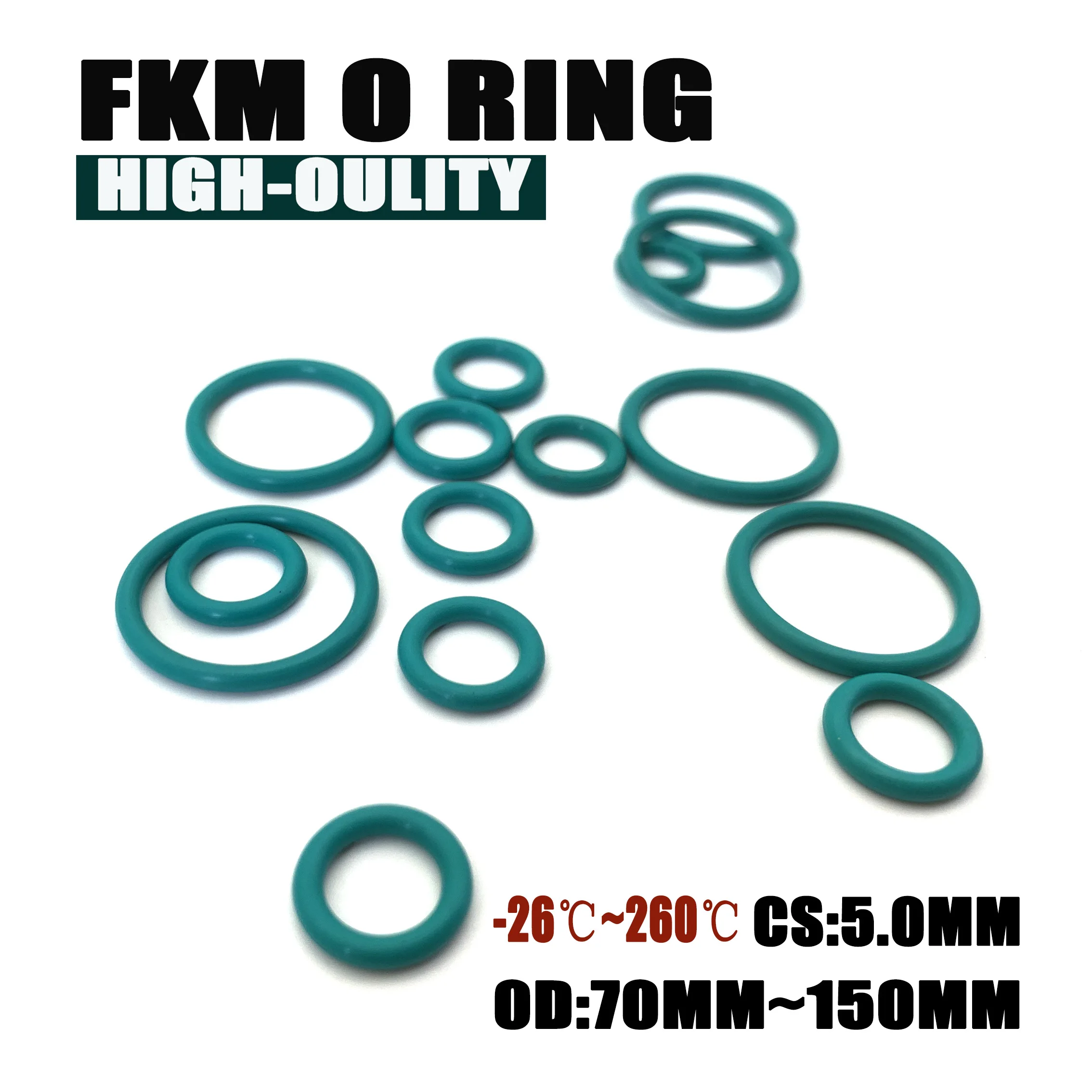 Green O-Ring Cs 5Mm…