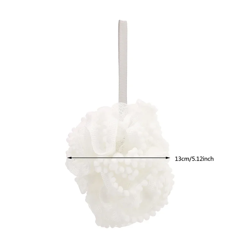 جديد رغوة الإسفنج عصا الجسم لينة دش زهرة التنس الجلد تنظيف أداة حوض الاستحمام الكرة اكسسوارات الحمام #6