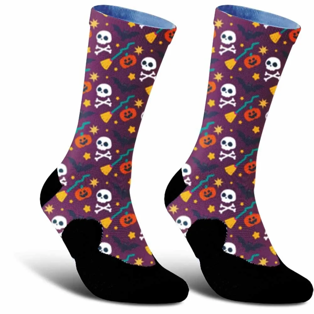 Calzini da ciclismo sportivi deliziosi con motivo a ciambella con una varietà di modelli alla moda tra cui scegliere, traspiranti, unisex