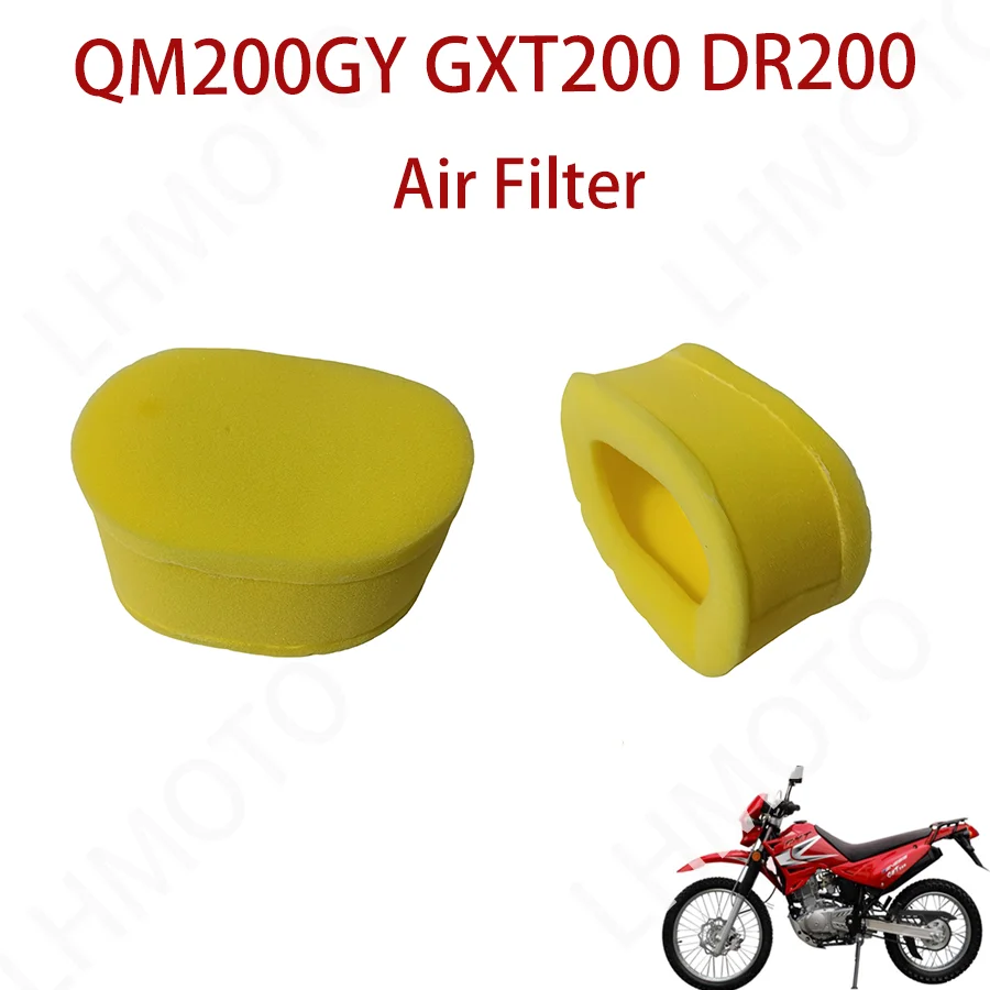 

Motorcycle Air Filter For Qingqi QM200GY GS200 GTX200 DR200 200cc Spare Parts
