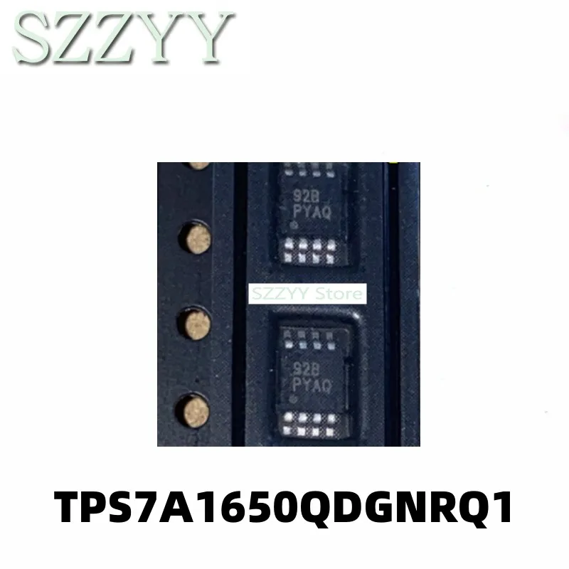 5PCS TPS7A1650 TPS7A1650QDGNRQ1 screen printed PYAQ low voltage drop regulator chip MSOP