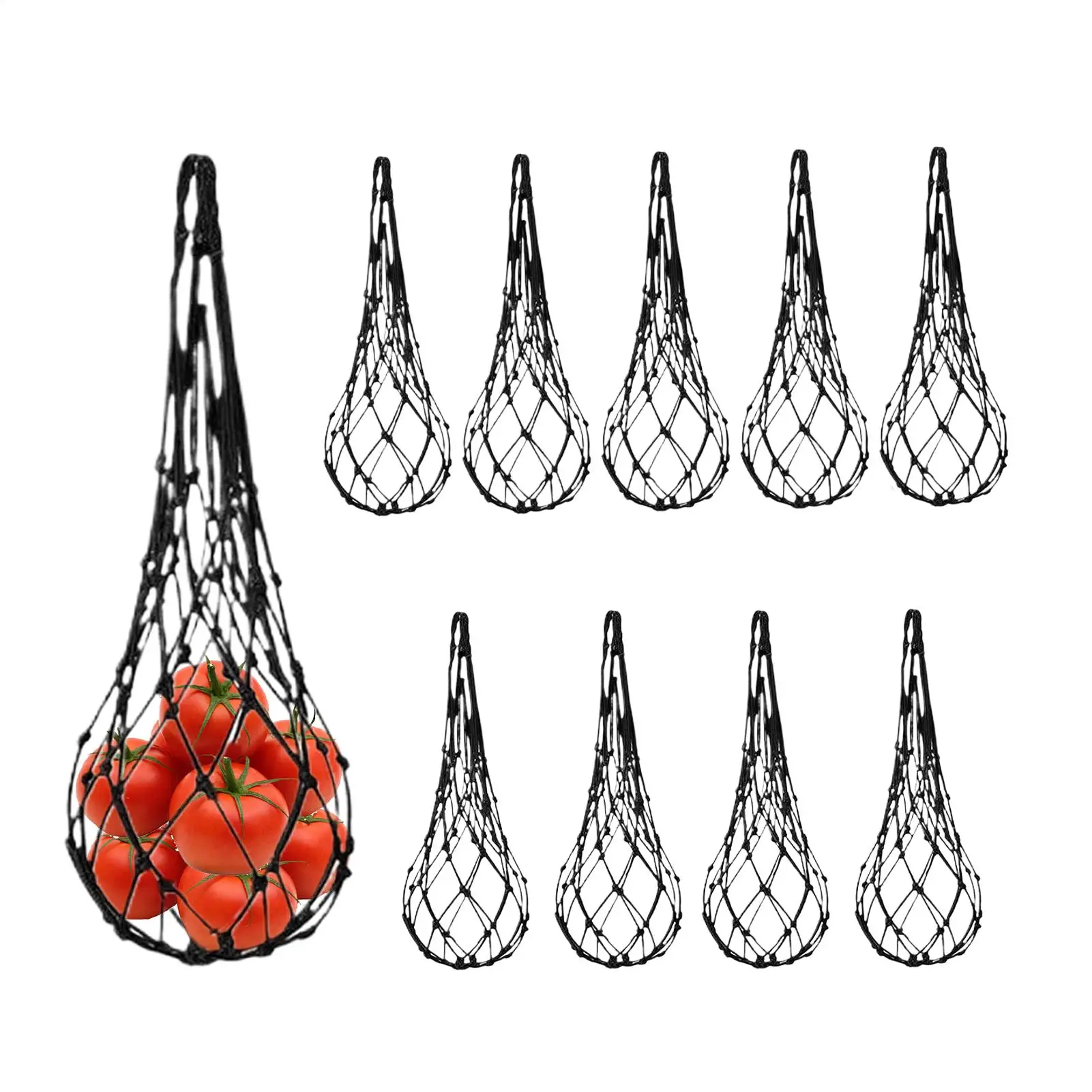 10pcs Melon Hammock Net Bags - Prevent Fruit Falling, Ideal For Growing Cantaloupe Pumpkin Watermelons Fruit Hammock Nets Cradle