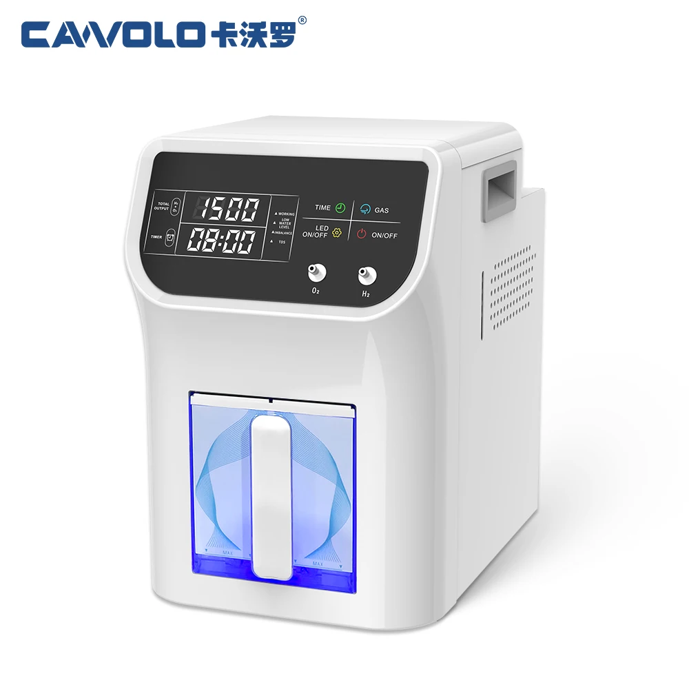 Factory Price Hydrogen Generator  Health Care SPE PEM Tech 99.99% Hydrogen Inhaler 1000ml 3000ml H2 Inhalator
