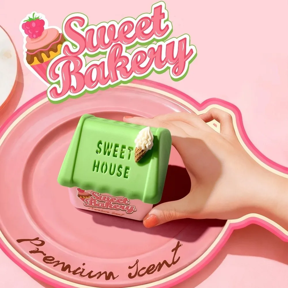 Cute Ice Cream Hut Aromatherapy Cream Deodorization Long-lasting Air Freshener Purify Air Car Fragrance Ornaments
