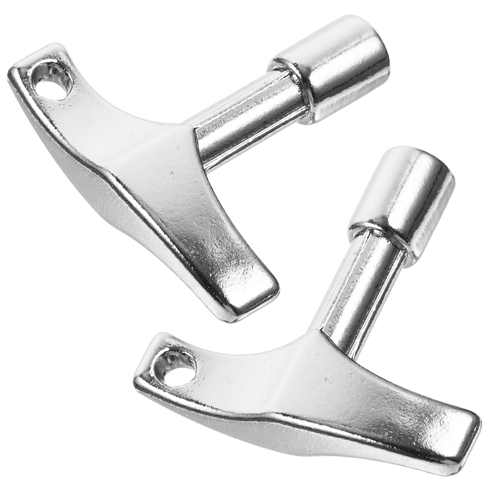 

2 Pcs Drum Mallets Accessories Snare Key Tuning Wrench Zinc Alloy Keys for Drums Percussion Tuner