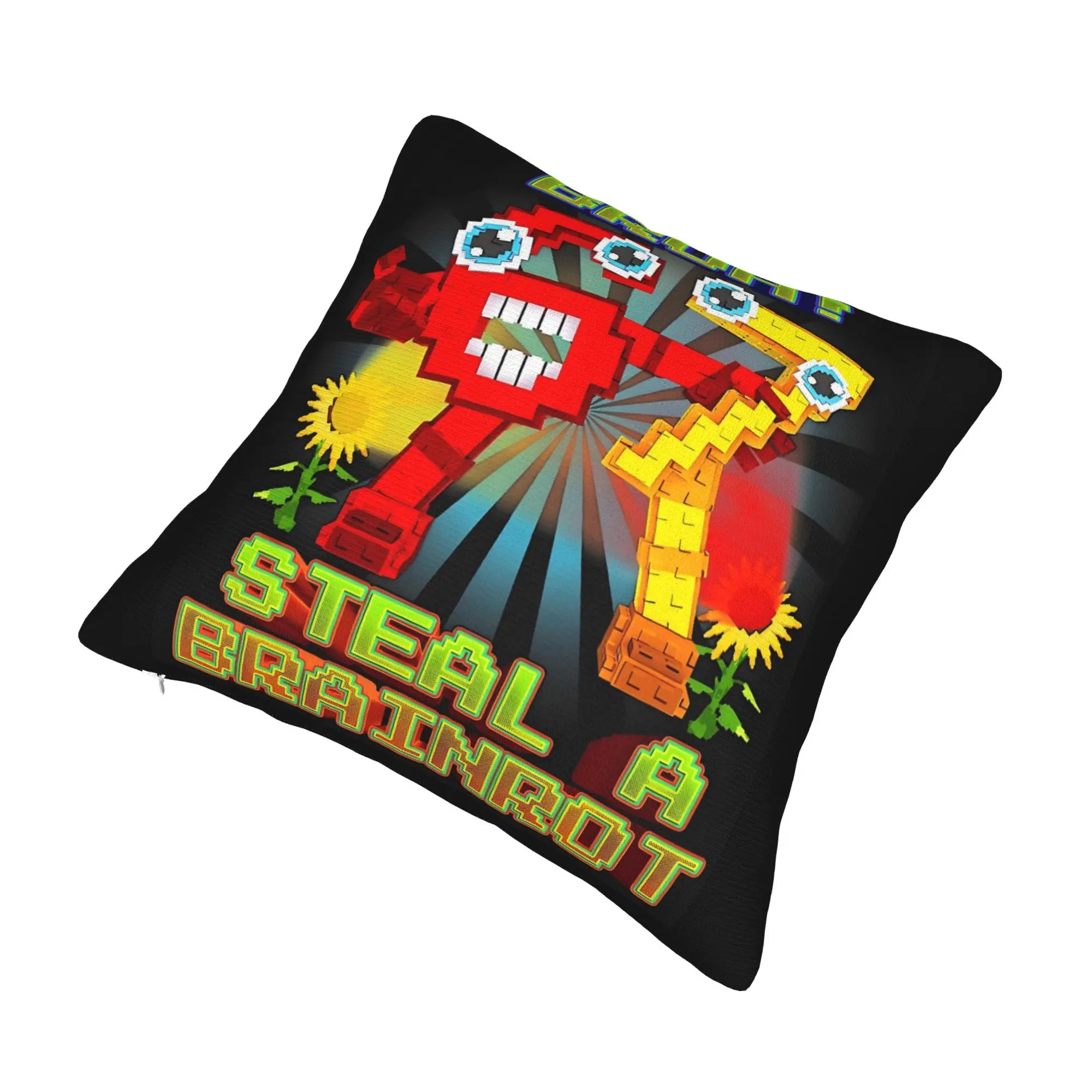 Brainrot  Six Seven 6-7  Pillow Covers for Sofa Bruh Secret  Nordic Cushion Cover Soft Pillowcase