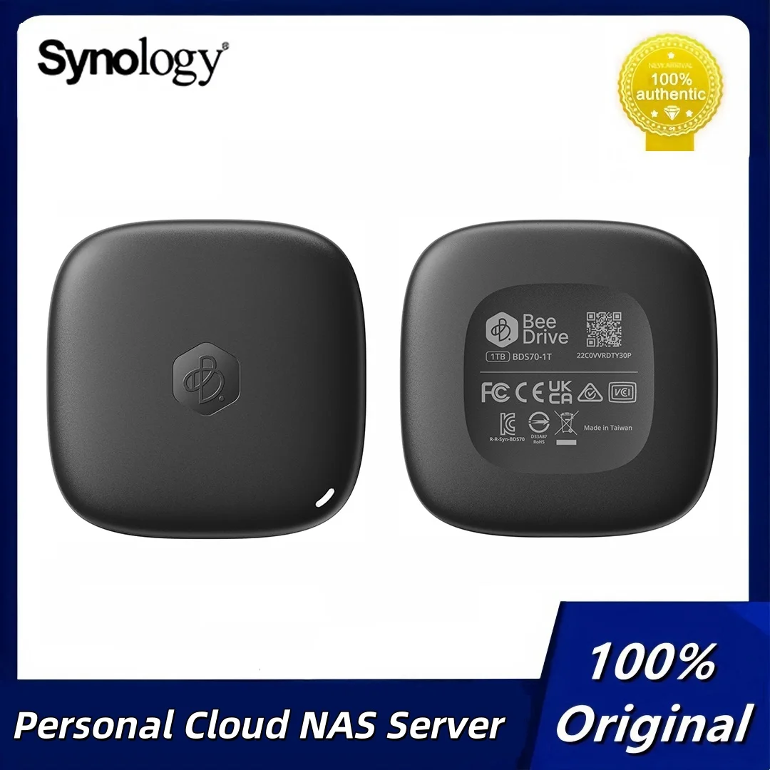 

Synology BeeDrive1TB 2TB Personal Backup Storage Assistant Wireless Network High-speed Transmission
