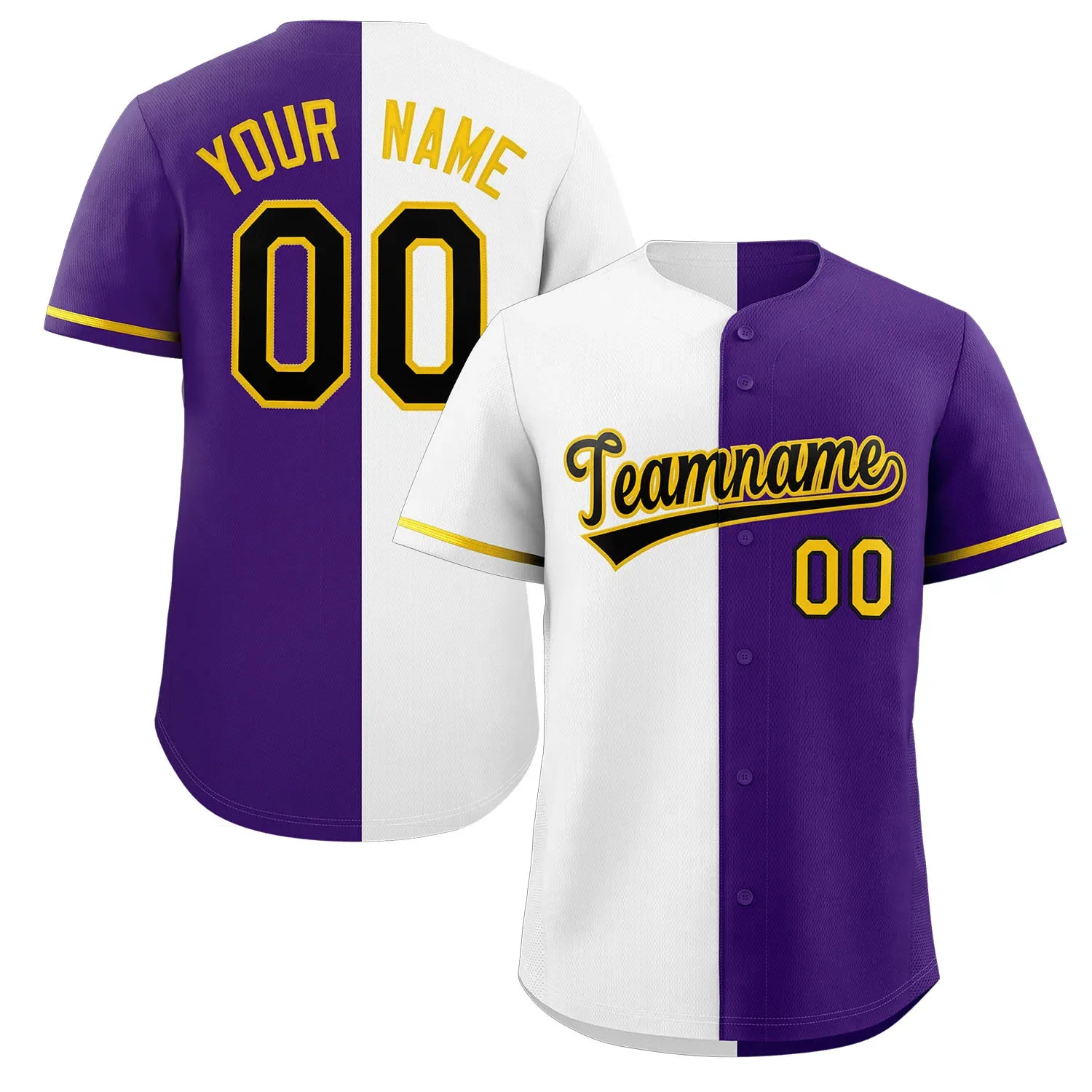 

New Custom Baseball Jersey Gradient Full Sublimation Name/Logo Training Game/Party Team Uniform For Men/Youth/Women