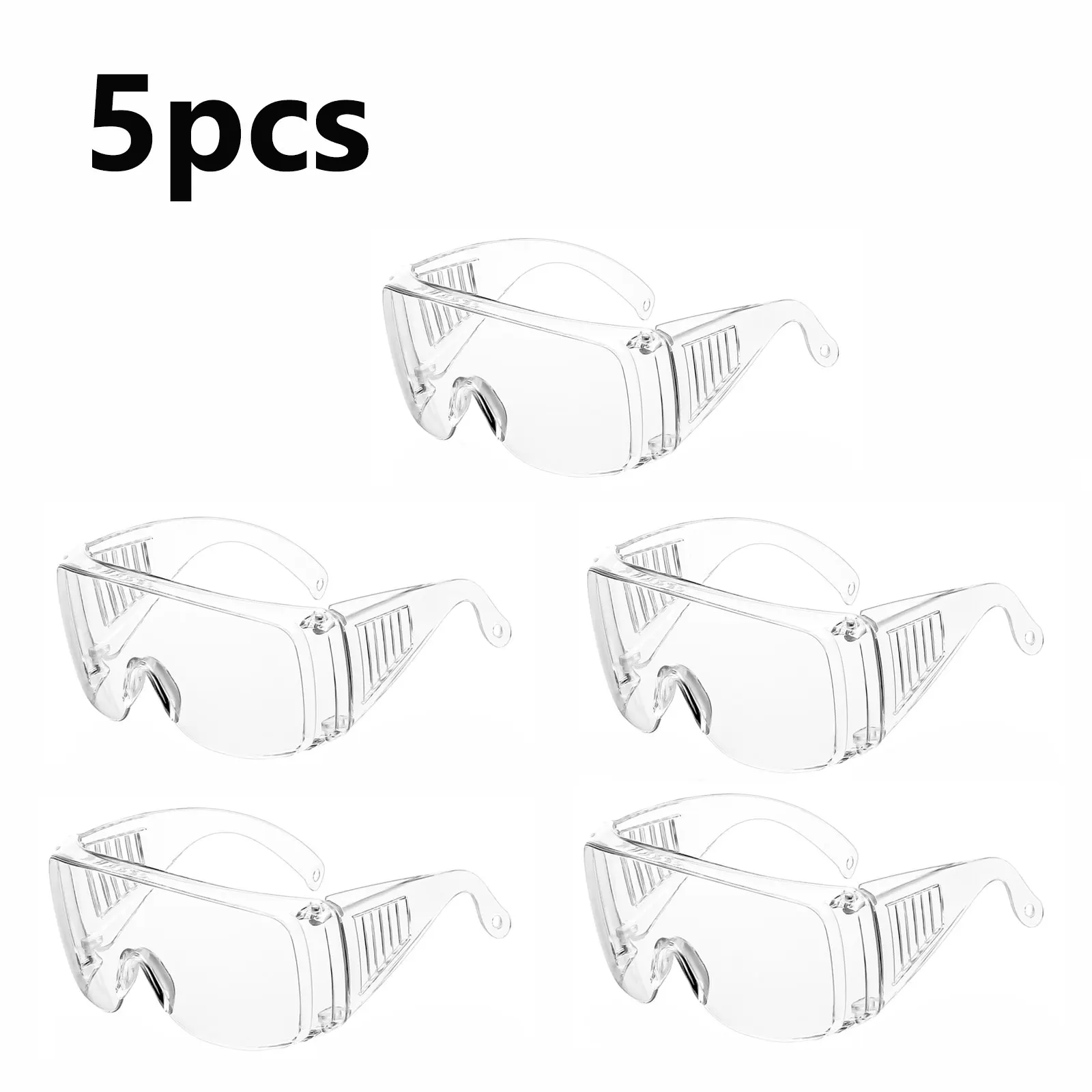 Protective Shutter Goggles Transparent Anti-wind Sand Anti-shock Labor Insurance Protective Glasses PC Material Transparent