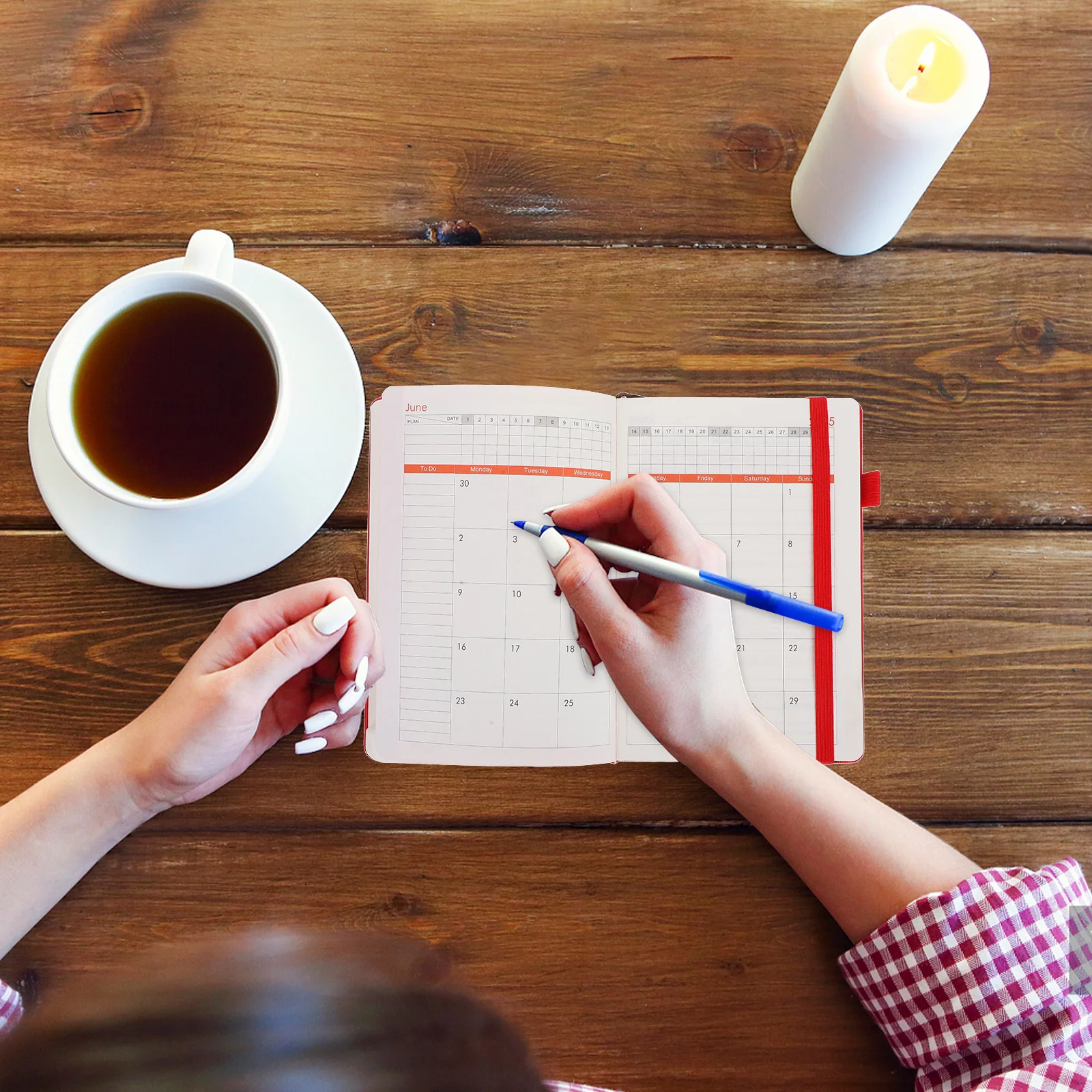 Monthly Weekly Planner 2025 Time Management Calendar Notebook For Daily Weekly Monthly Scheduling Undated Life