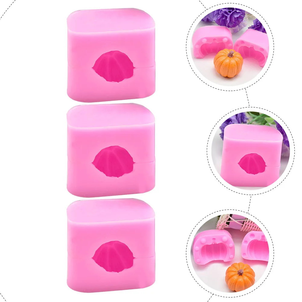 

6Pcs Halloween Pumpkin Mold Silicone Baking Mold for Cake Cupcake Decorating Fun Holiday Baking Supplies Halloween Molds
