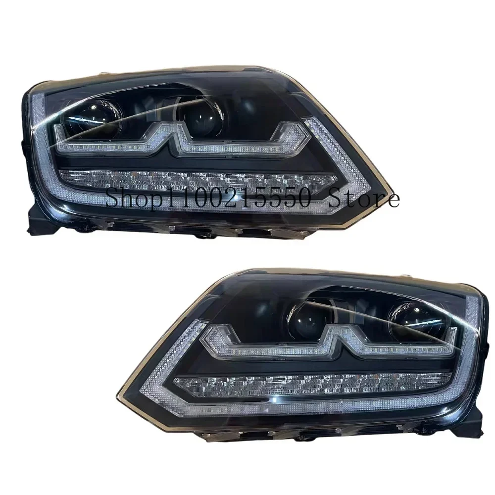 Vehicle Led Head Lights Fit For Vw Amarok V6 2008-2021 Front Head Lamp Lamps