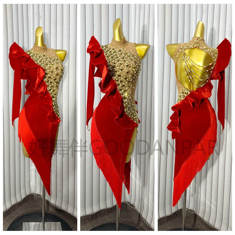 

Женское платье для соревнований по латинским танцам, BaileSalsa Rhythm, США 10, Великобритания, 12, новое платье для соревнований по латинским танцам, tanzkleid, latein kinder