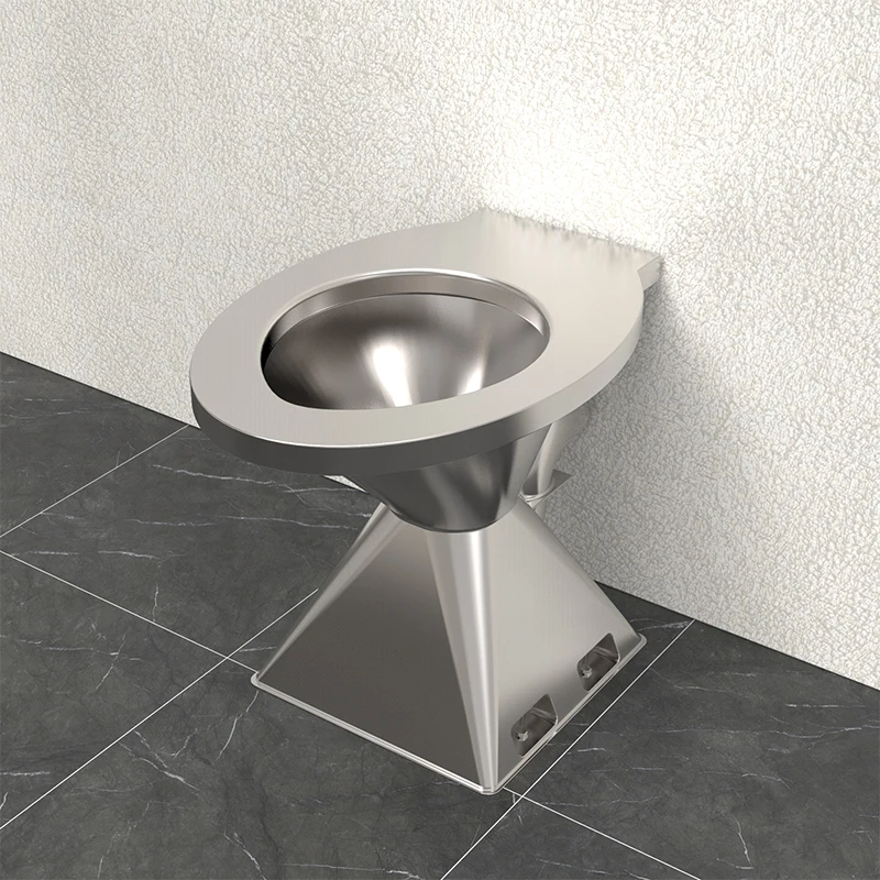 Modern Vandal-Resistant Stainless Steel Portable Toilet Bowl Wash-Down One Piece For Bathroom Use Manufactured Premium Company