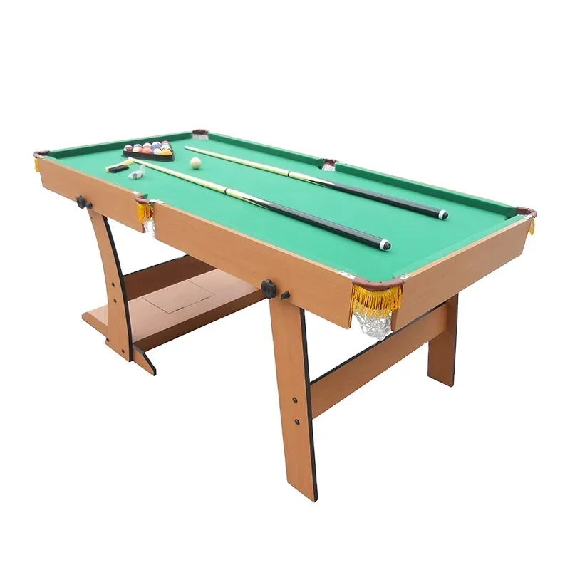 High Quality 3 in 1 6ft folding leg multi game table pool billiard table with table tennis, air hockey top