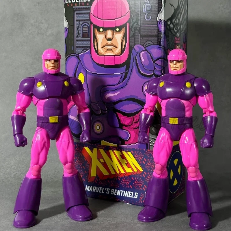 Spot Marvel 6 Inches X-Men 1/12 Legend Series Sentinel Robot Double Set Model Figurines Action Figures Collectible Toy Gifts