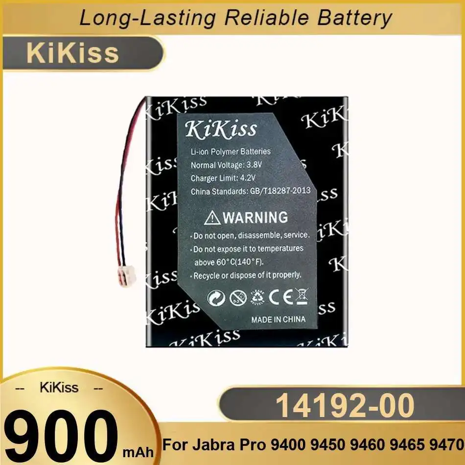

For Jabra Pro 9400 9450 9460 9465 9470 Environmentally Friendly 14192-00 Professional Headphones Battery 900Mah