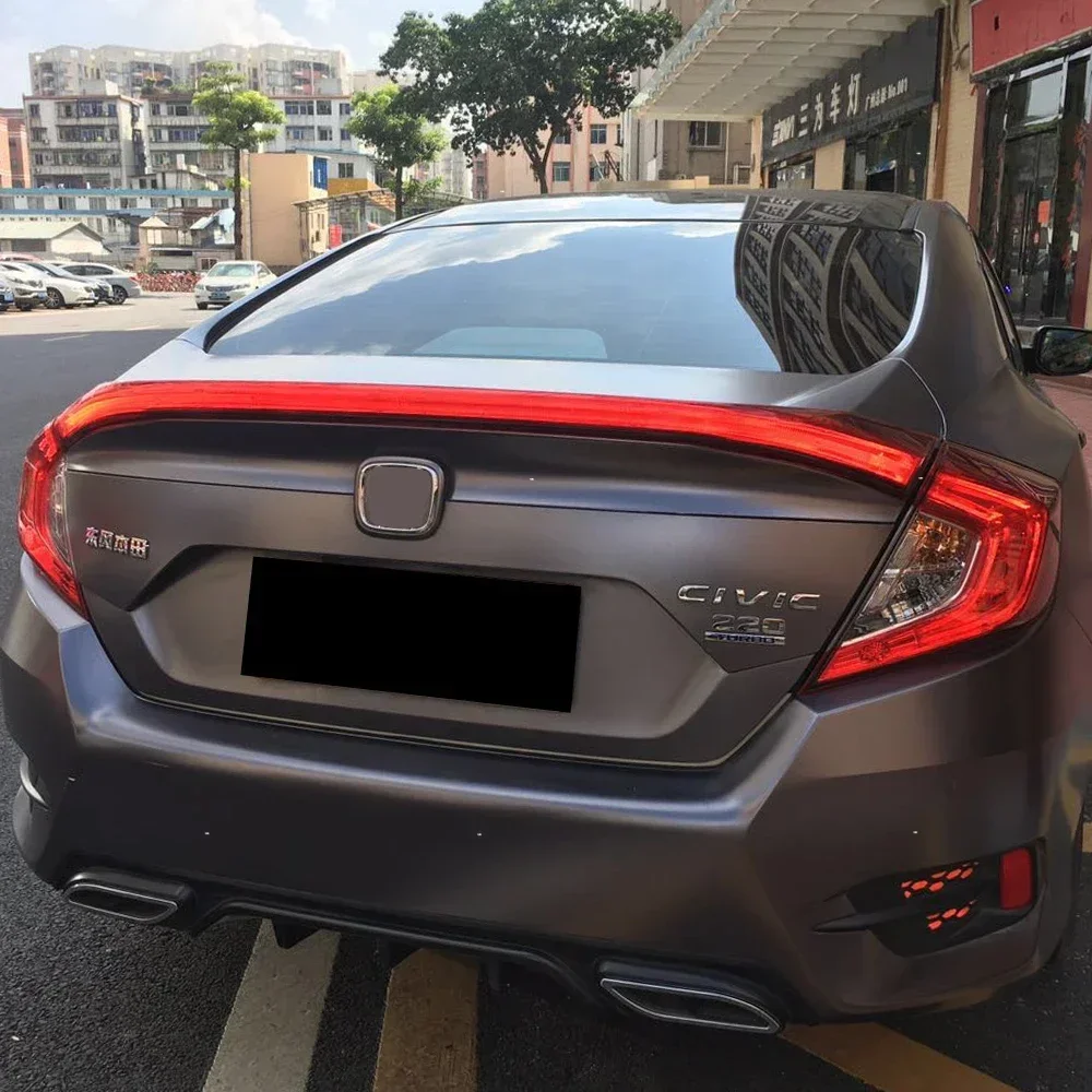 For Honda Civic X 10th FC FK7 FK8 2016-2021 Auto Rear Back Lamps Assembly Upgrade LED Dynamic Turn Car Tail lights Accessories
