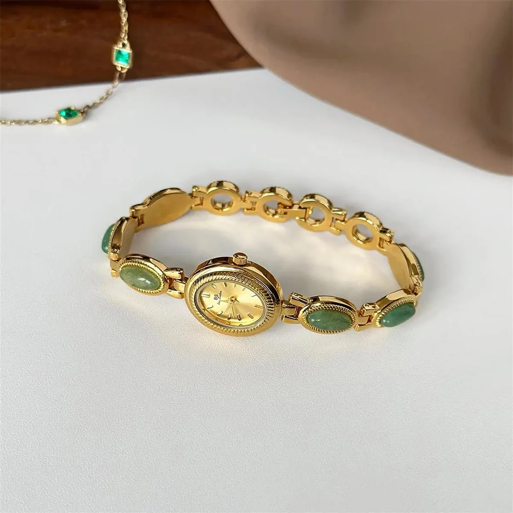 BS Bee Sister Кварцевые винтажные женские часы с овальным циферблатом, роскошные женские наручные часы, модные повседневные простые женские часы