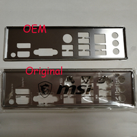 Original/OEM 1Pcs For MSI PRO B650M-P DDR4 DDR5 I/O Shield Back Plate BackPlate Blende Bracket