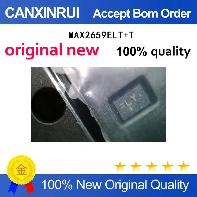 (5-100 Pieces) MAX2659ELT RF amplifier MAX2659ELT+T silk screen LY LGA-6 original genuine product