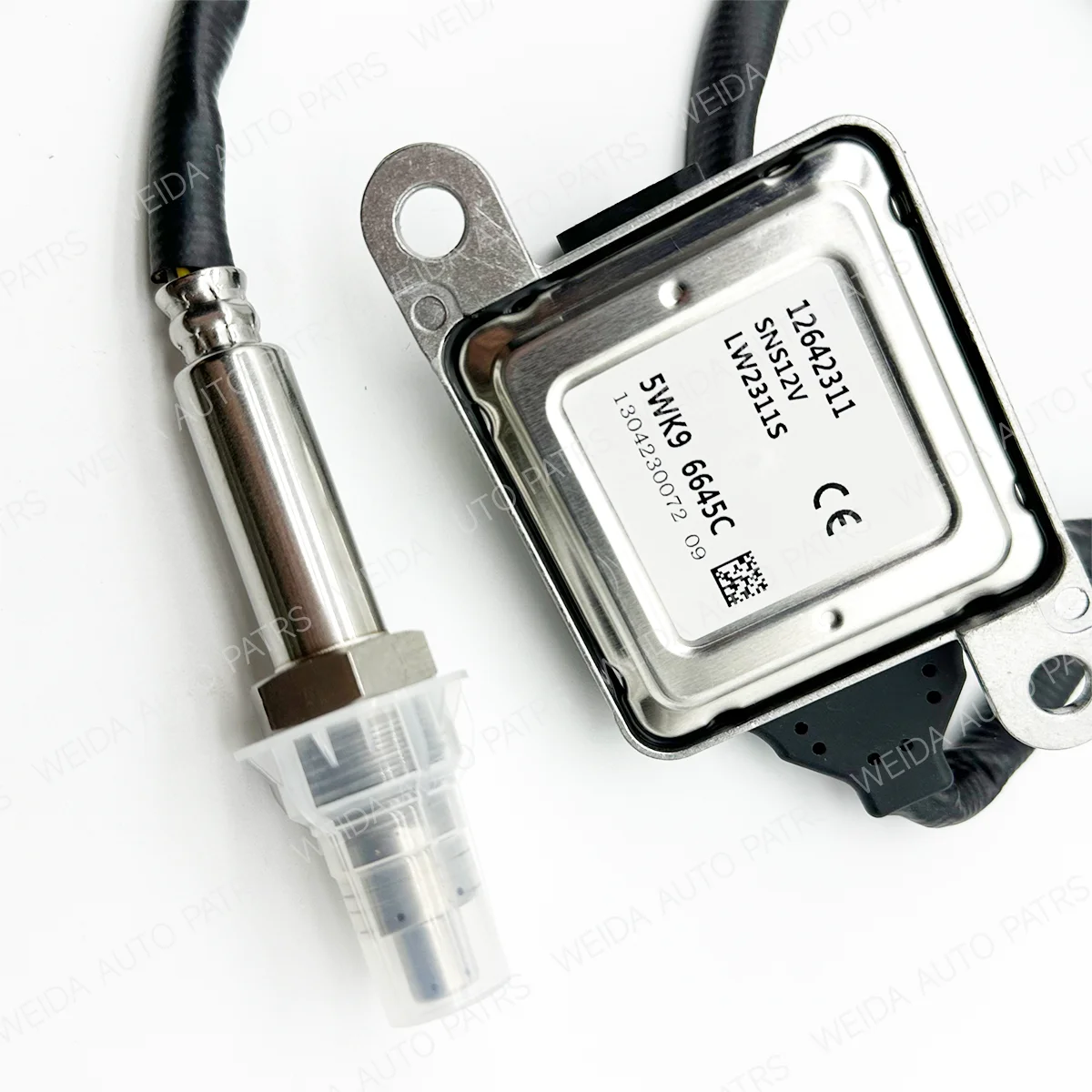 Auto Sensors 5WK9 6645C NOX Sensor 12642311 5WK96645C Nitrogen Oxygen Sensor for 2011-2015 Diesel Truck 6.6L Engine 2500 3500
