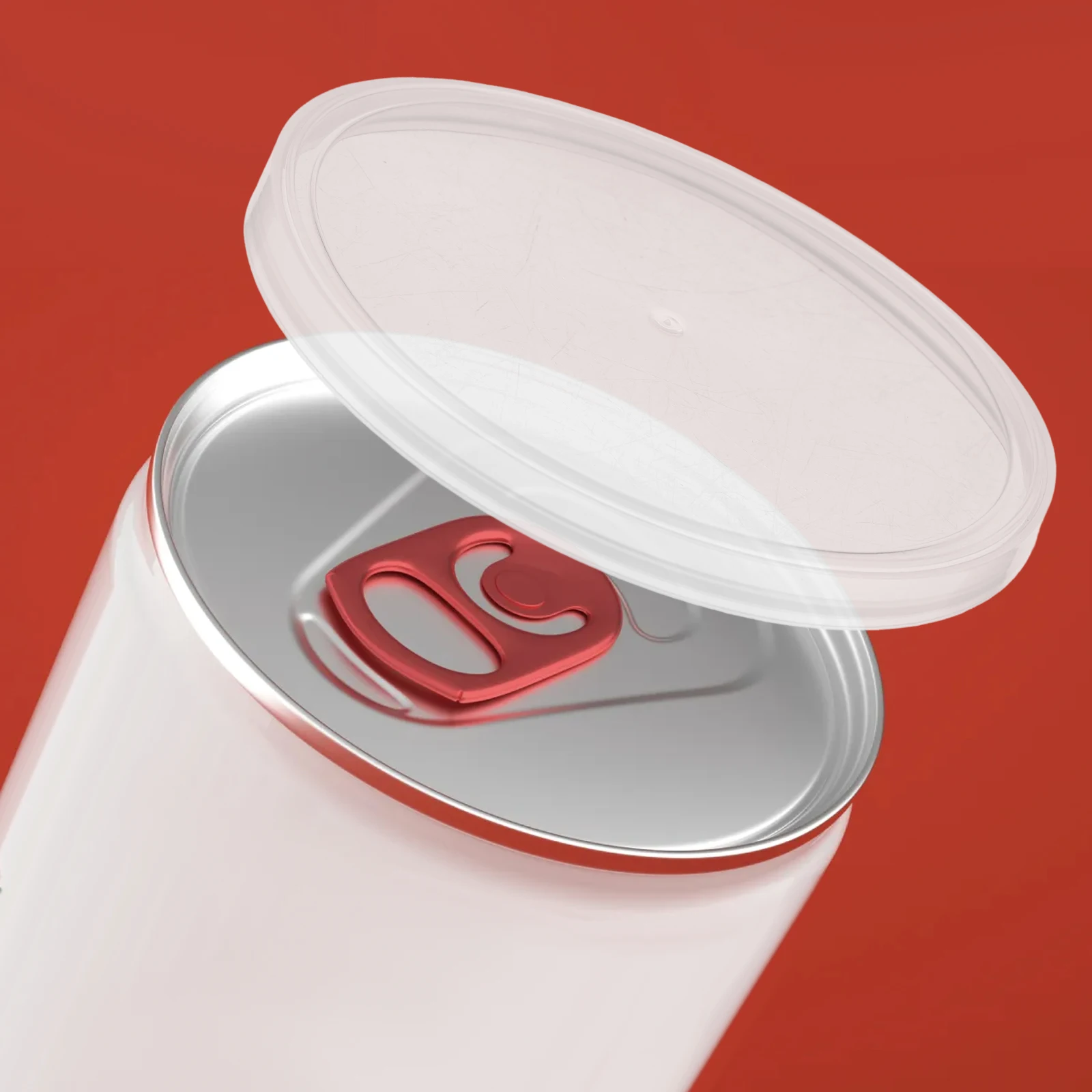 

10 pcs Transparent Can Sealer Lids Reusable Food Preservation Covers Leak Proof Canned Beverage Sauce Storage Replacement Lid