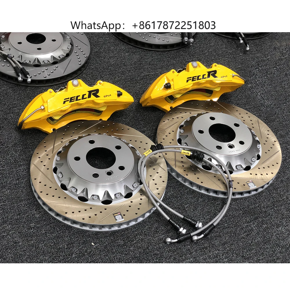 

18 Inch Auto Brake System Modified Big Brake Kit 6 Pistons Brake Caliper for for F18/F10/F12/F07