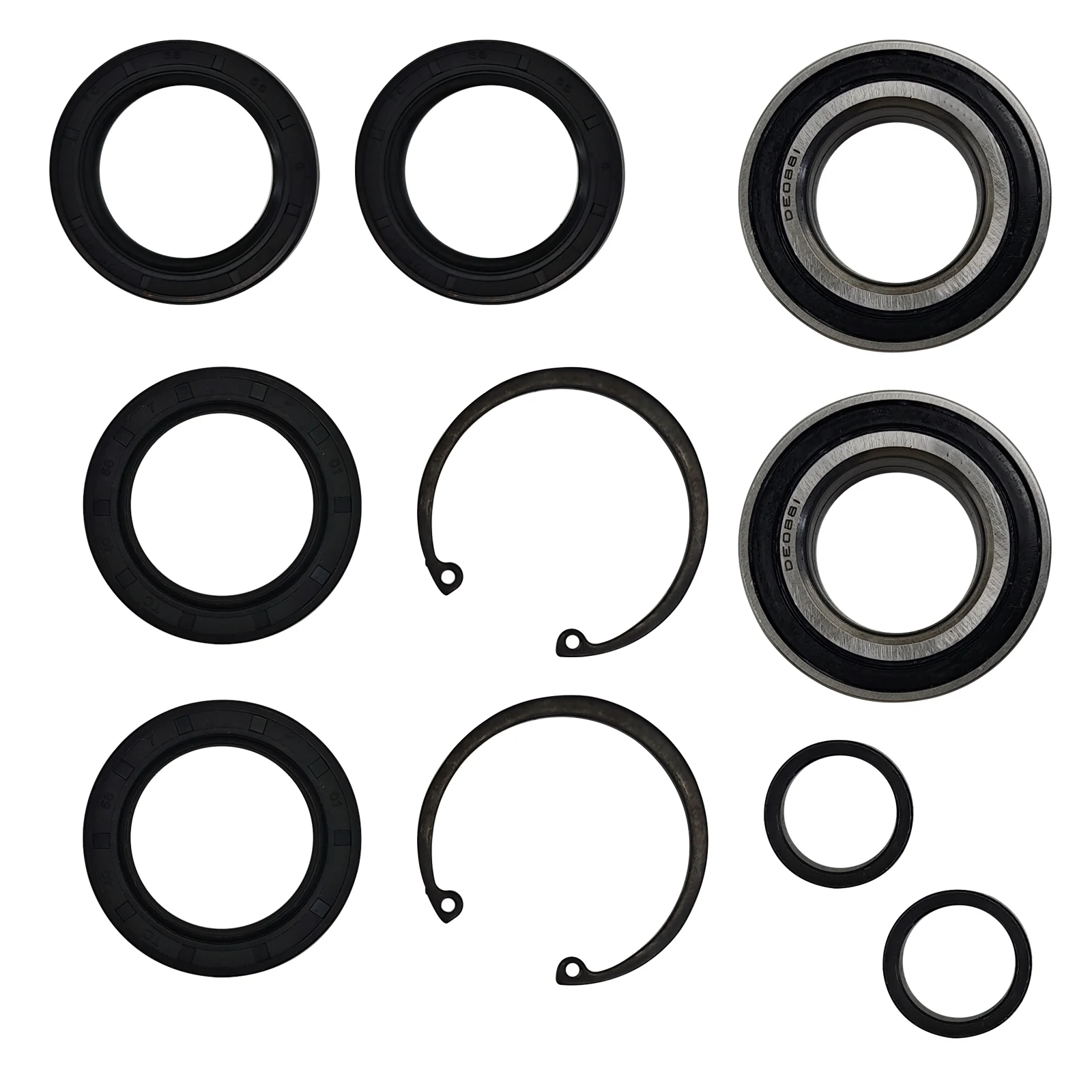 Front Wheel Bearings Seals For HD FourTrax 300 Rancher 350 400 420 Only For 4x4 91051-HC5-003 91209-HN2-003 91256-HC5-003