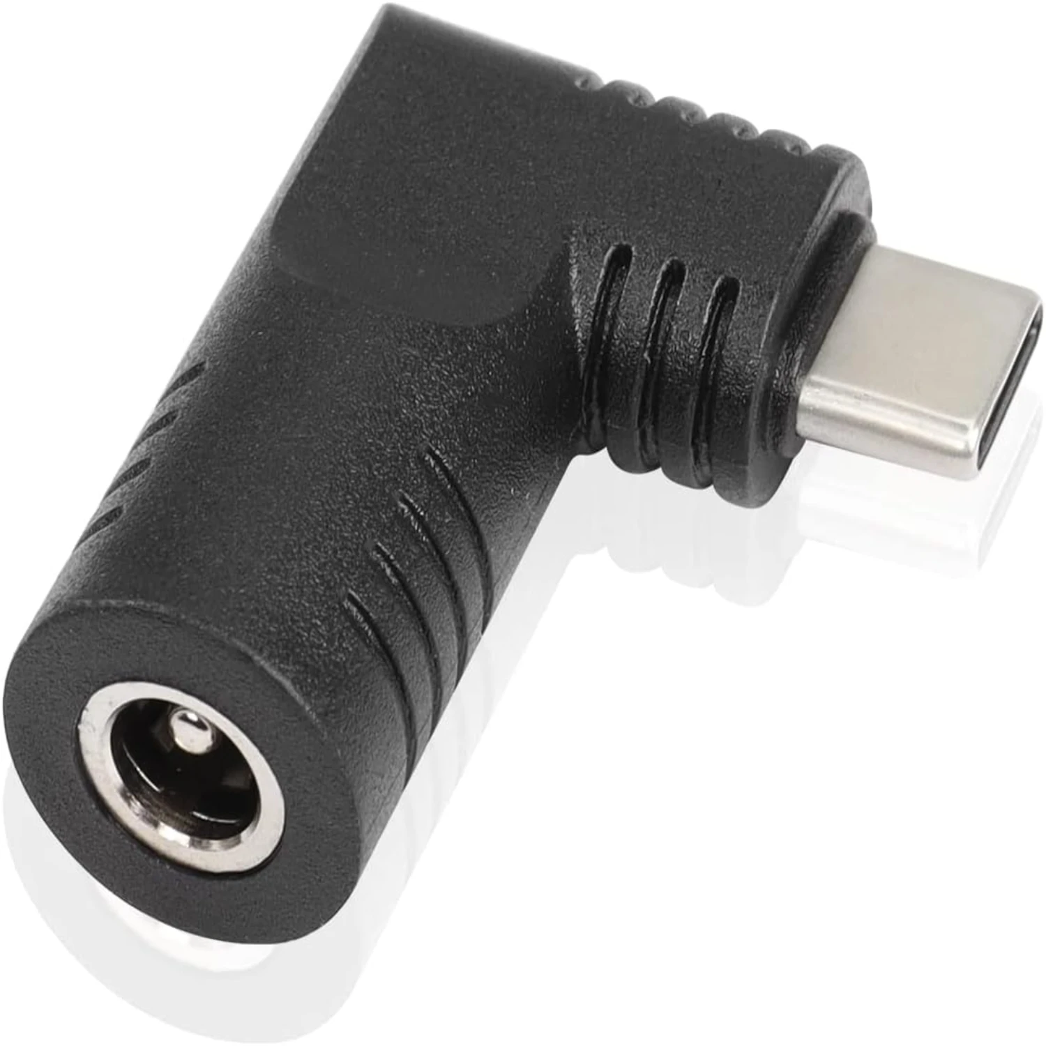 

Powerful 90 Degree PD 65W USB Type C Male to DC 5. x 2.1mm Adapter for Laptop and Phone Charging