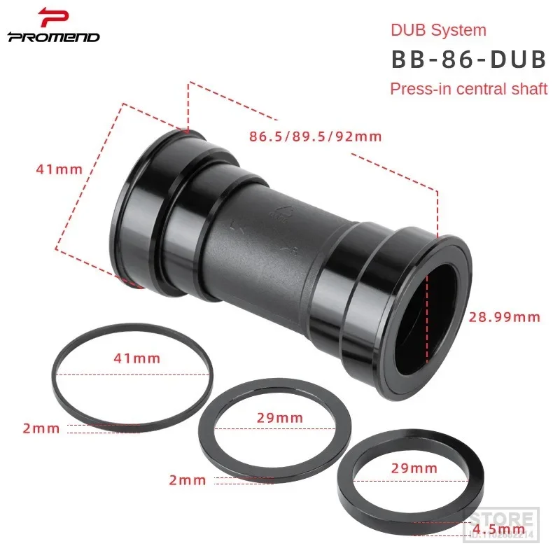 PROMEND SRAM DUB BSA 68/92mm BB92 BB91 Bottom Bracket for Sram Gx Nx Sx Crankset MTB Bike BB Bicycle Accessories