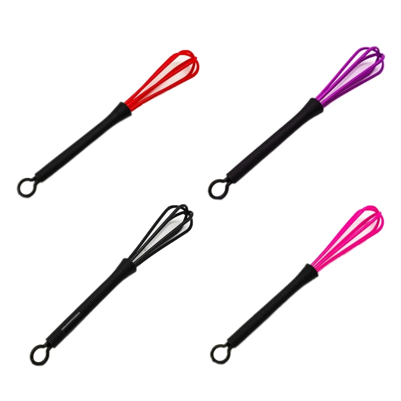 18cm Length Plastic Egg Beater Milk Beater Mixer Manual Whisk Hand Kitchen Cooking Baking Gadget
