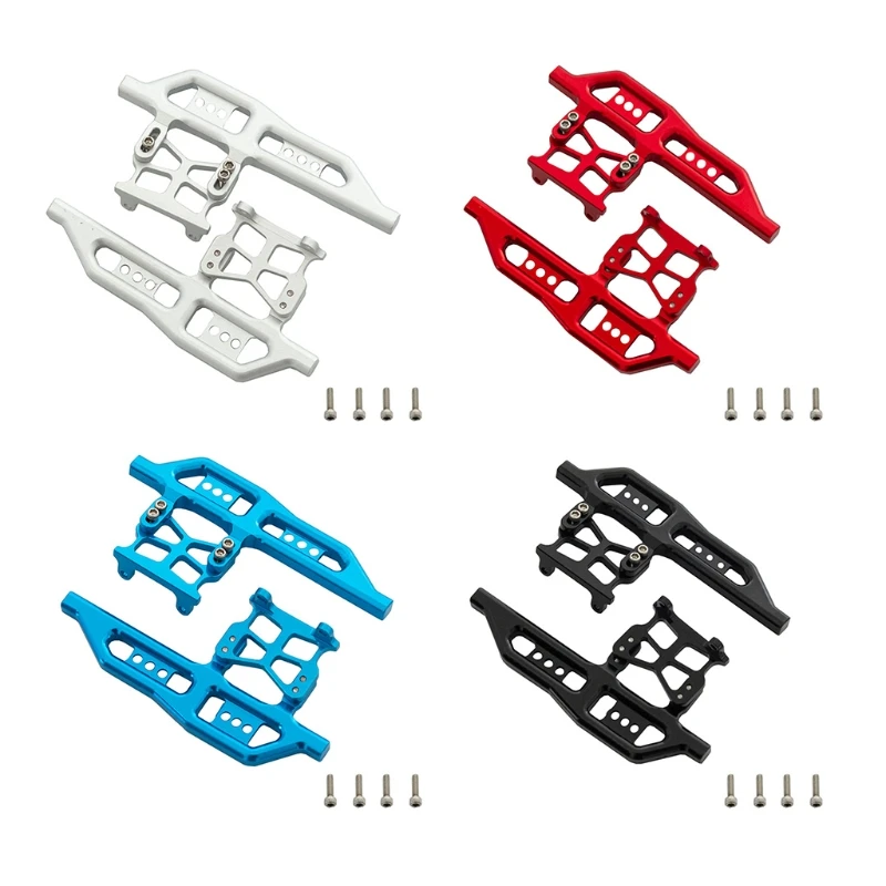 Alloy Metal Side Step Board Rock Slider Foot-Plate Upgrades Durable Replacement Accessories for Axial SCX24 90081 C10