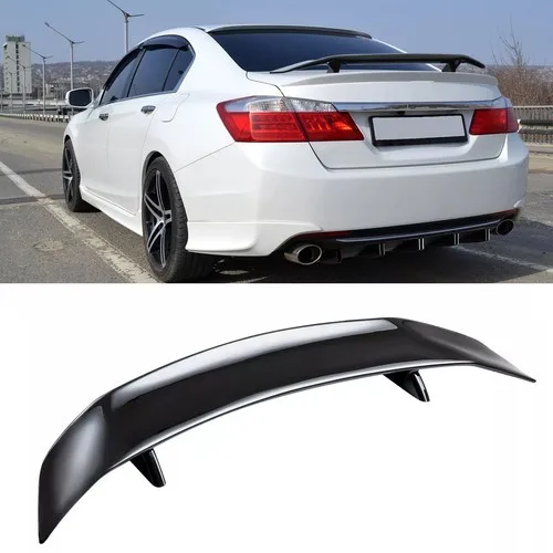 

Complete 53" Gloss Black Rear Lip Wing Kit for Honda Accord Coupe 2003-2017 – Trunk Spoiler