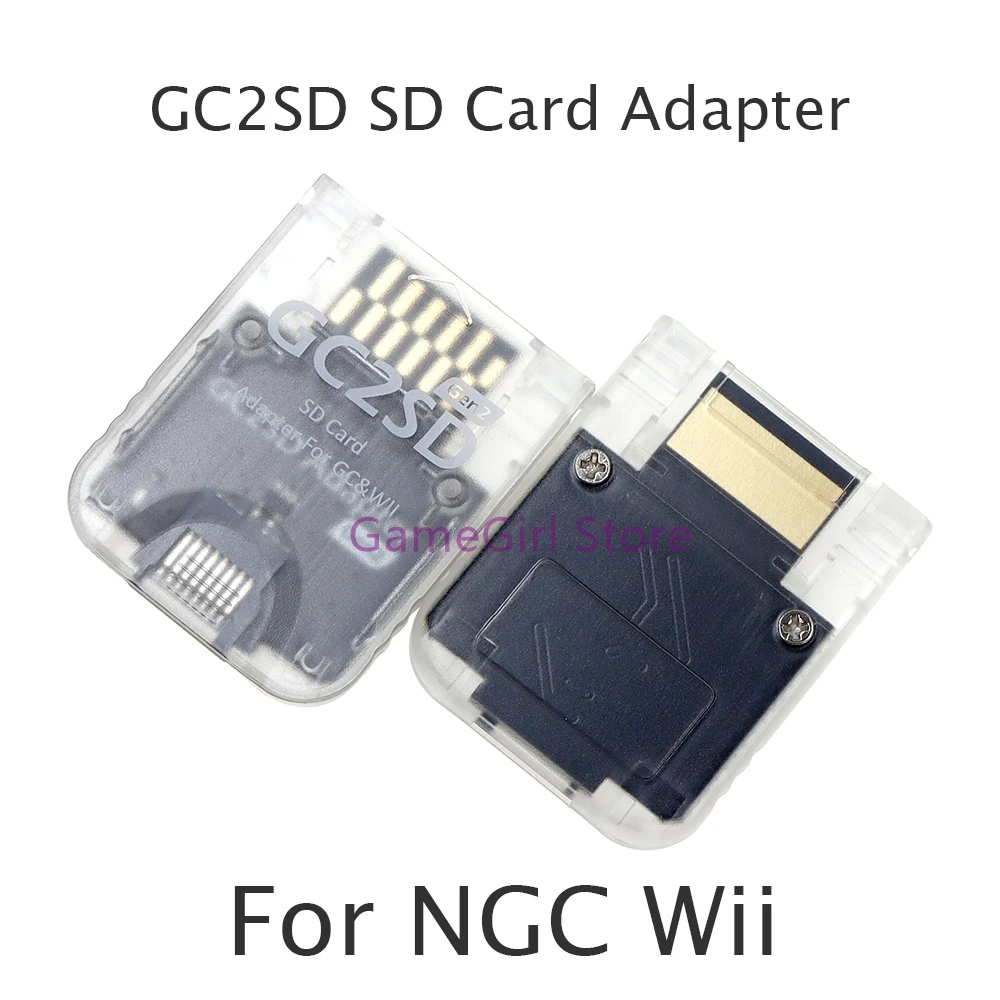 

30pcs For NGC Wii Gen2 GC2SD Memory Card Adapter V2.0 Micro Plug and Play SD Card Adapter For Gamecube Retro Video Game Console